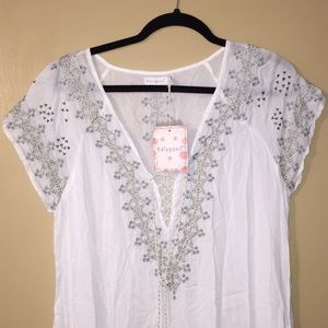 Kalypso 7 white Moonchild dress